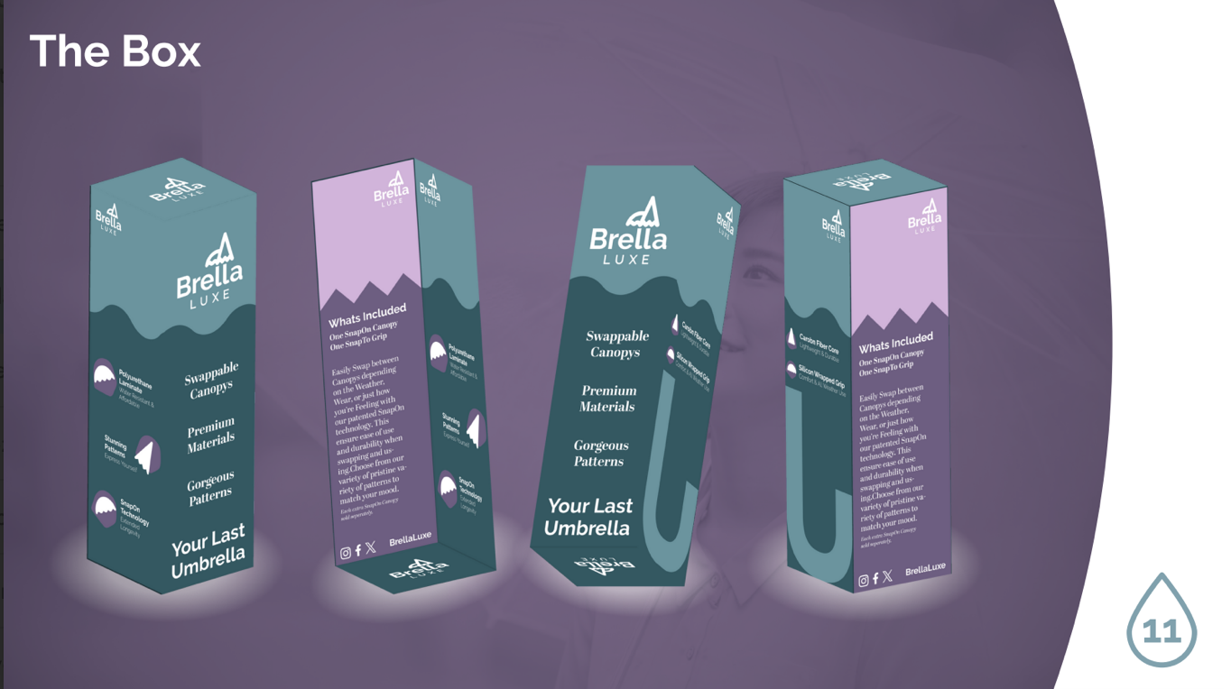 Brella branding package design image