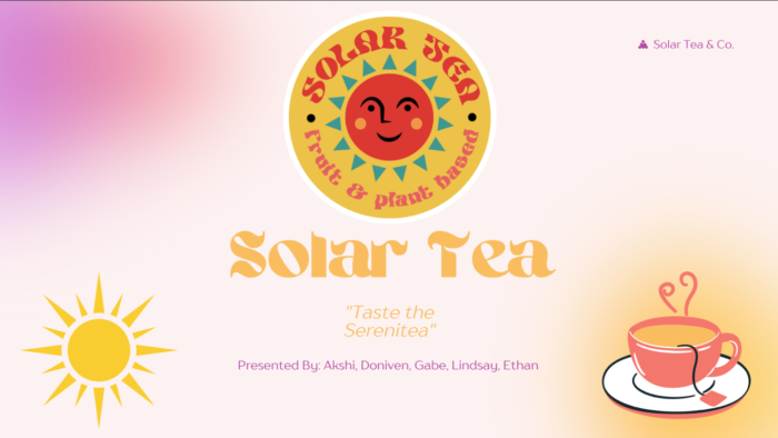 Solar Tea branding